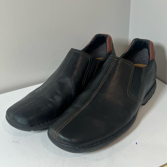 Cole Haan Zeno Loafer Size 11.5 Black Slip On Comfort Sole Shoe - Picture 1 of 11
